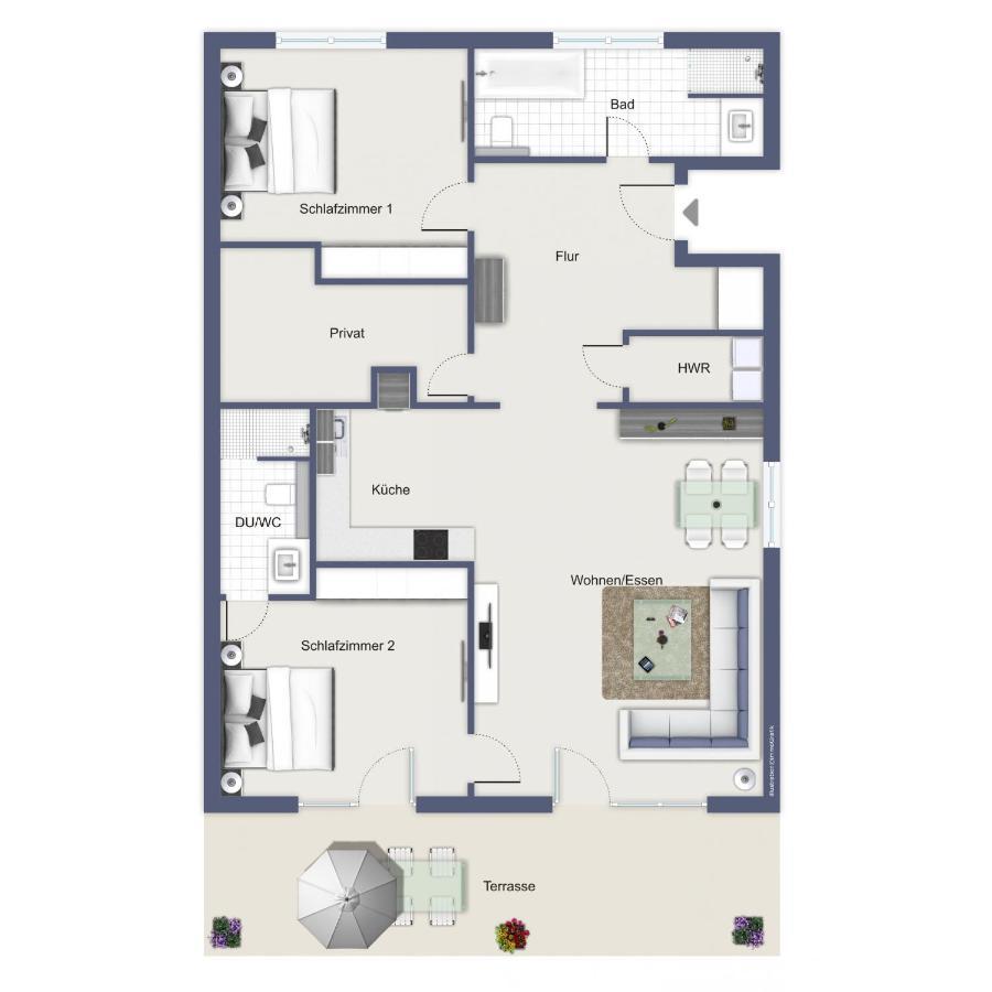 Haus Am Wald Wohnung Sommer Wittenbeck Esterno foto